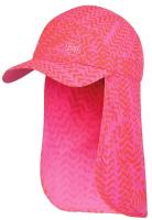 120039.502.10.00 Кепка Buff Bimini Cap Kids Kumkara Fuchsia 8428927361394 купить в интернет-магазине спортивной одежды в Череповце