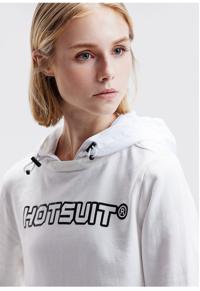 6962005-WHT Hotsuit джемпер с капюшоном ж белый 6962005-WHT купить в интернет-магазине спортивной одежды в Череповце