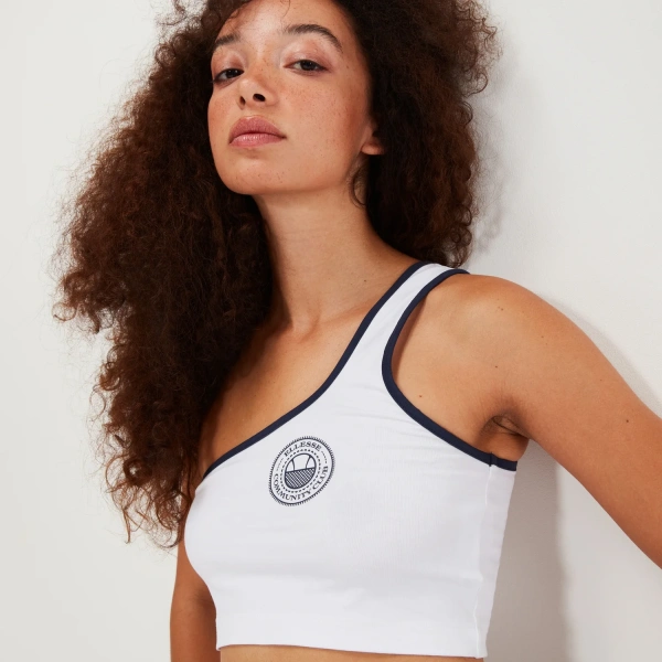 630535-908 Майка для женщин Майка укороченная Capuano Vest, белый 630535-908 купить в интернет-магазине спортивной одежды в Череповце