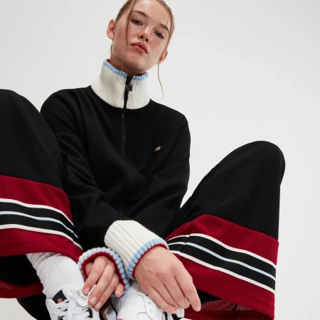 630506-011 Куртка трикотажная для женщин Джемпер на молнии Patsy Track Top, черный 630506-011 купить в интернет-магазине спортивной одежды в Череповце