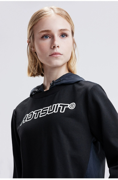 6962005-BLK Hotsuit джемпер с капюшоном ж черный 6962005-BLK купить в интернет-магазине спортивной одежды в Череповце