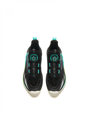 W312411111-4 Кроссовки для баскетбола Черный/Зеленый/Серебряный W312411111-4 купить в интернет-магазине спортивной одежды в Череповце