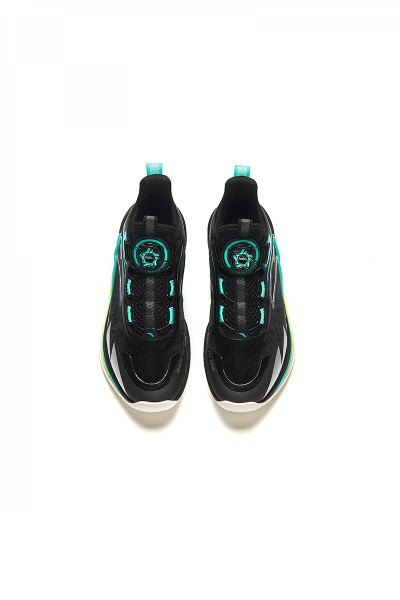 W312411111-4 Кроссовки для баскетбола Черный/Зеленый/Серебряный W312411111-4 купить в интернет-магазине спортивной одежды в Череповце