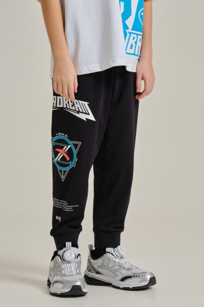 W352421701-1 ANTA Брюки трикотажные подр.м Черный W352421701-1 купить в интернет-магазине спортивной одежды в Череповце