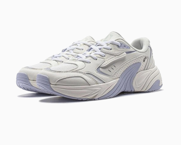 AGCU030-3F-. Полуботинки для женщин WHALE Women's low shoes, белый/сиреневый AGCU030-3F-. купить в интернет-магазине спортивной одежды в Череповце