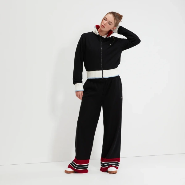 630506-011 Куртка трикотажная для женщин Джемпер на молнии Patsy Track Top, черный 630506-011 купить в интернет-магазине спортивной одежды в Череповце