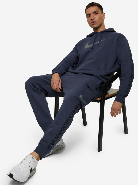 DX2030-437 Брюки Nike M Sportswear Repeat Fleece Cargo Pants DX2030-437 купить в интернет-магазине спортивной одежды в Череповце